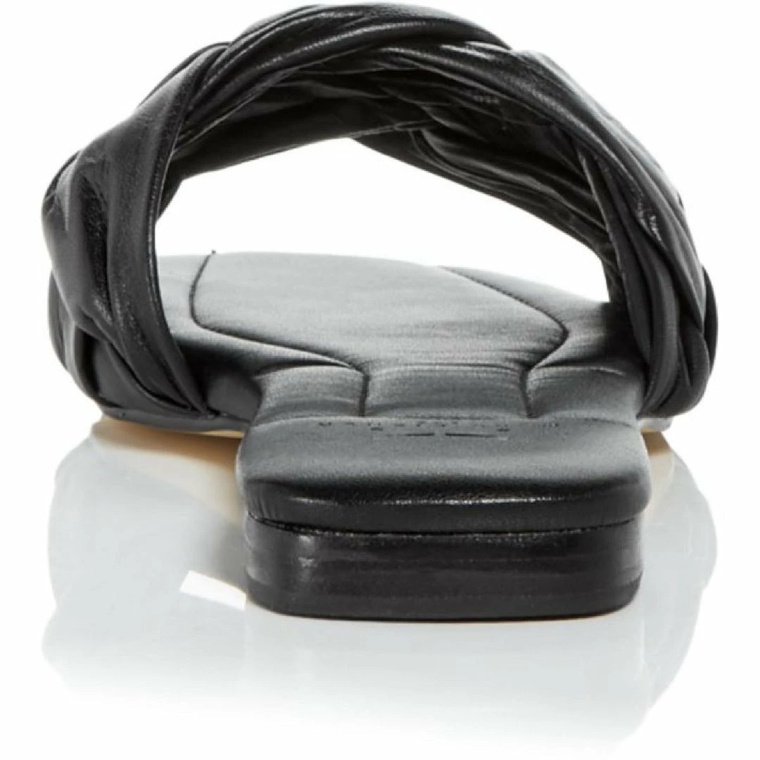 Marc Fisher LTD Miyuki Womens Leather Square Toe Slide Sandals 5 Marc Fisher LTD Miyuki Womens Leather Square Toe Slide Sandals - Image 3