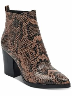 Marc Fisher LTD Alva Womens Leather Ankle Booties