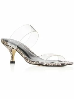 Marc Fisher LTD Guadia Womens Slip On Kitten Heel Sandals