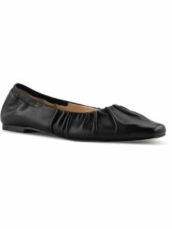 Marc Fisher LTD Ophia Womens Leather Slip-On Ballet Flats