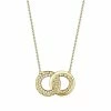 women Judith Ripka Aura 14K Over Silver White Topaz Interlocking Pendant Necklace -JUDITH RIPKA Shop 3716ae879a29436db071d0d44146200e 1080x