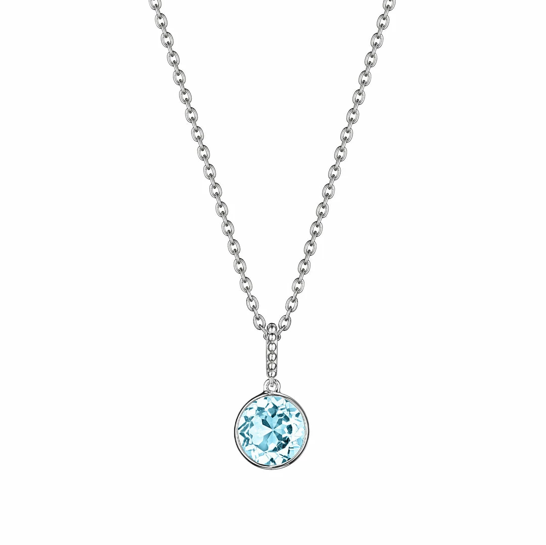 women Judith Ripka Water Colors Silver Blue Topaz Pendant Necklace 3 women Judith Ripka Water Colors Silver Blue Topaz Pendant Necklace