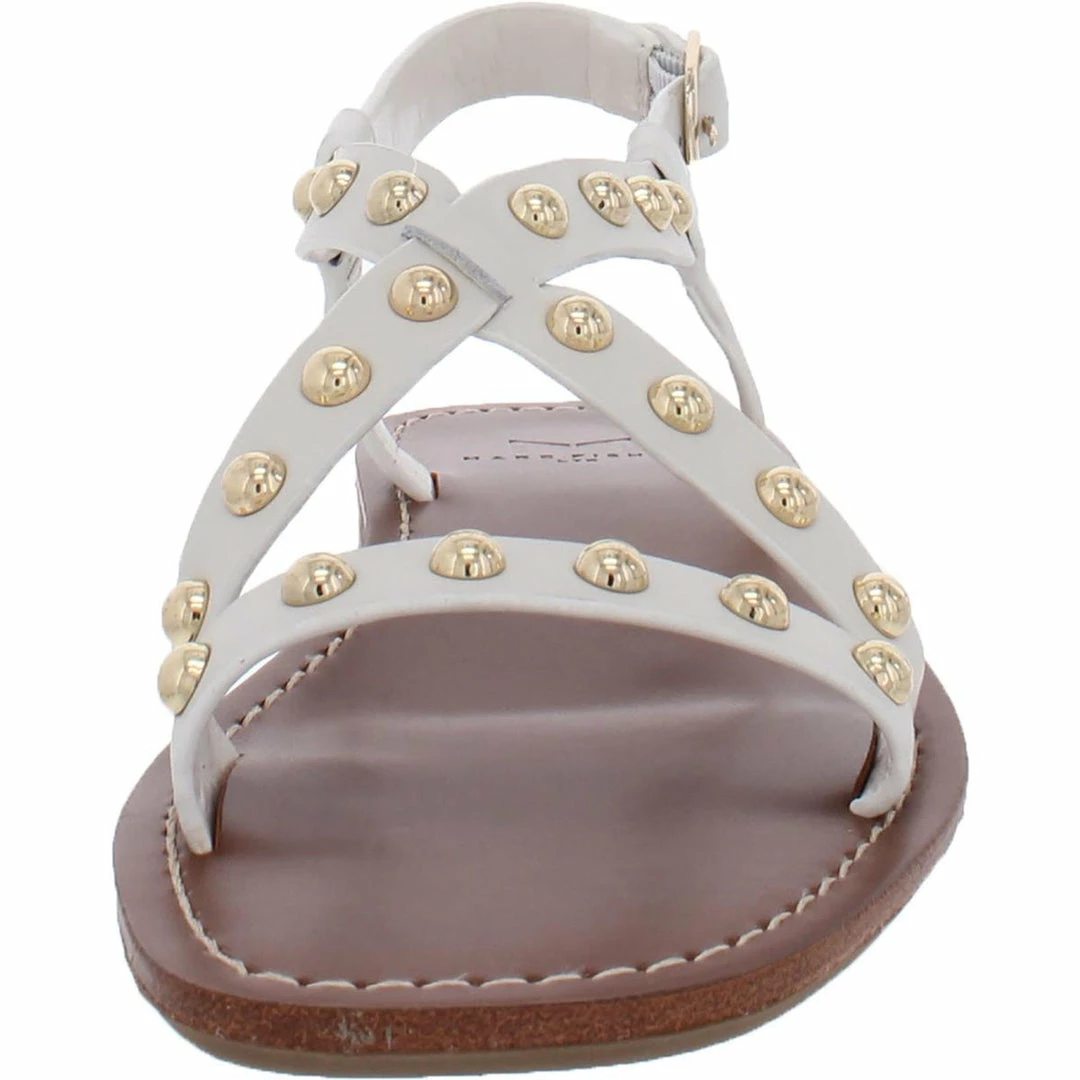 Marc Fisher LTD Fianna Womens Leather Studded Slingback Sandals 4 Marc Fisher LTD Fianna Womens Leather Studded Slingback Sandals - Image 2
