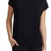 Commando women Butter Oversized Tee in Black
