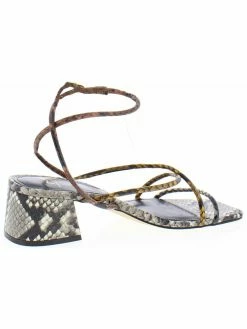 Marc Fisher LTD Jared 2 Womens Leather Strappy Block Heels