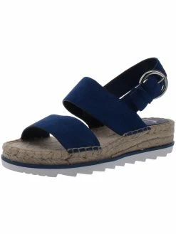 Marc Fisher LTD Phebe 2 Womens Suede Open Toe Espadrilles