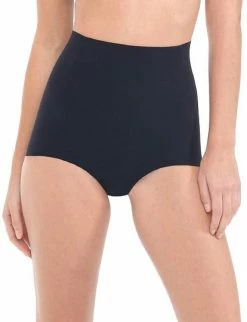 Commando women Cotton Control Brief in Black
