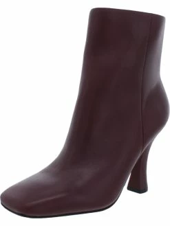 Marc Fisher LTD Cello Womens Leather Square Toe Booties