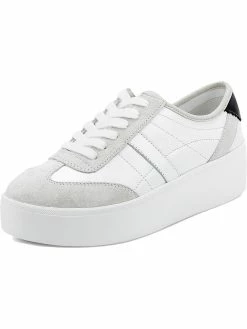 Marc Fisher LTD Tallis Womens Leather Lace Up Fashion Sneakers