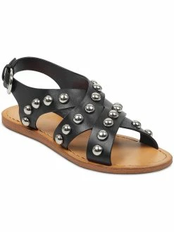 Marc Fisher LTD Prancer Womens Leather Flat Slingback Sandals