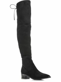 Marc Fisher LTD Womens Faux Suede Tall Over-The-Knee Boots