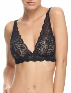 Commando women Tulip Lace Bra in Black