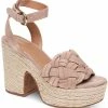 Marc Fisher LTD Odilia Womens Suede Braided Block Heel -JUDITH RIPKA Shop 840567a7760a4f4dbb217f7435b37c60 1080x