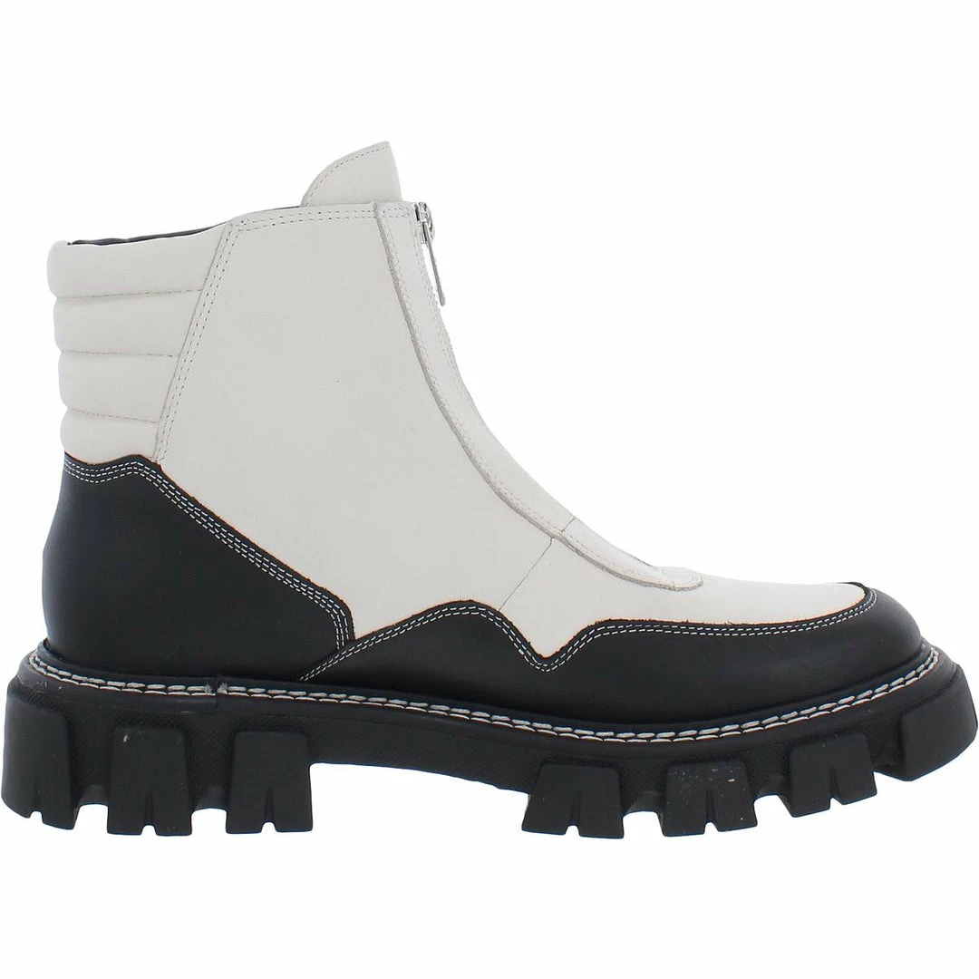 Marc Fisher LTD Deric Womens Leather Zip-Up Ankle Boots 5 Marc Fisher LTD Deric Womens Leather Zip-Up Ankle Boots - Image 3