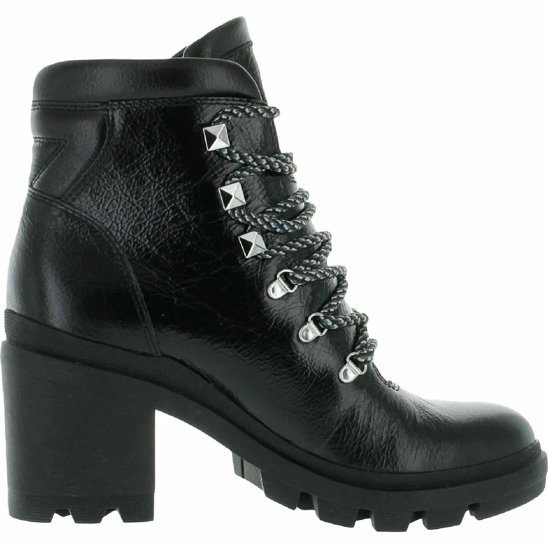 Marc Fisher LTD Kini Womens Leather Booties Block Heel Boot 4 Marc Fisher LTD Kini Womens Leather Booties Block Heel Boot - Image 2