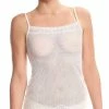 Commando Womens Perfect Stretch Lace Cami in Ivory