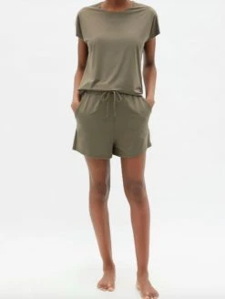 Commando women Butter Shorts in Basil