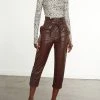 Commando women Faux Leather Paper Bag Pant in Oxblood -JUDITH RIPKA Shop ba16251e913e4cf4b55c7aefa4f38637 82575d74 0475 45c1 843b d38fe9353db2 1080x