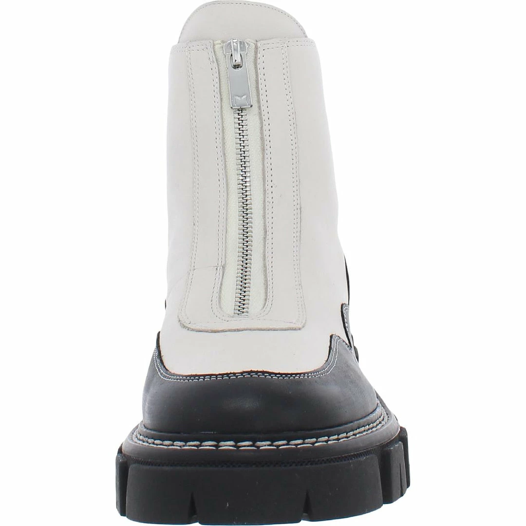 Marc Fisher LTD Deric Womens Leather Zip-Up Ankle Boots 4 Marc Fisher LTD Deric Womens Leather Zip-Up Ankle Boots - Image 2