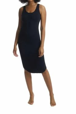 Commando women Butter Lifted Low-Back Lounge Dress in Black