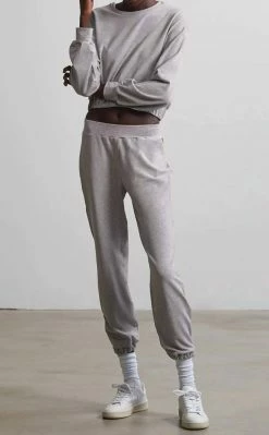 Commando women Modern Lounge Jogger in Heathered Gray