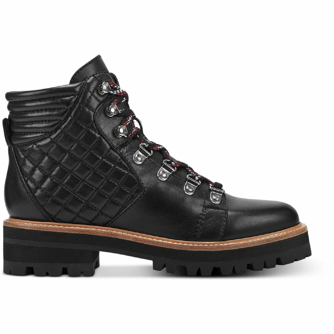 Marc Fisher LTD Irme Womens Leather Lugged Sole Hiking Boots 4 Marc Fisher LTD Irme Womens Leather Lugged Sole Hiking Boots - Image 2