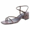 Marc Fisher LTD Jiny 2 Womens Leather Ankle Strap Dress Sandals
