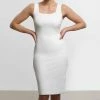 Commando women Faux Leather Square Neck Dress in White 1 Commando women Faux Leather Square Neck Dress in White -JUDITH RIPKA Shop dfbd5d829cfa41caa73ecf5eef4197c2 1080x