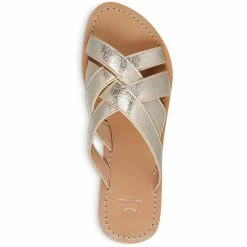 Marc Fisher LTD Roony Womens Leather Metallic Slide Sandals 7 Marc Fisher LTD Roony Womens Leather Metallic Slide Sandals -JUDITH RIPKA Shop e4b70de0f36e42bcbc300cc3332463fb 40c52cac b1a5 4f1e b44e 974b01febcea 1080x