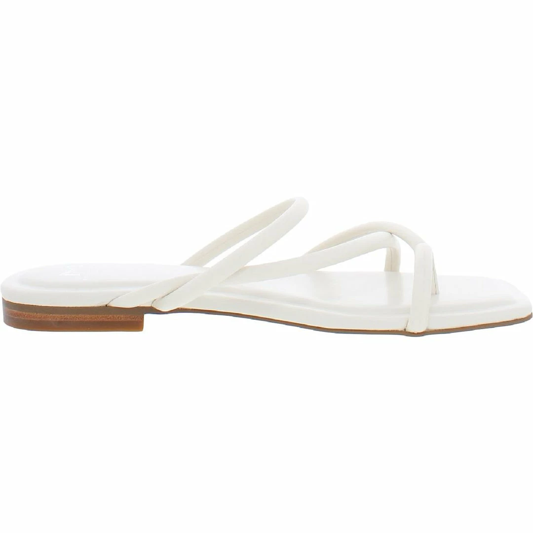 Marc Fisher LTD Fiada Womens Faux Leather Thong Flip-Flops 5 Marc Fisher LTD Fiada Womens Faux Leather Thong Flip-Flops - Image 3