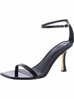 JUDITH RIPKA Shop 11 Marc Fisher LTD Jalina Womens Patent Leather Ankle Strap Heel Sandals