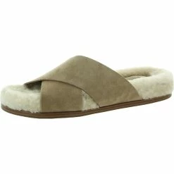 Marc Fisher LTD Canna Womens Shearling Leather Slide Slippers 11 Marc Fisher LTD Canna Womens Shearling Leather Slide Slippers -JUDITH RIPKA Shop f6e02fdeb6ed47f3bddeaea32738890a 1080x