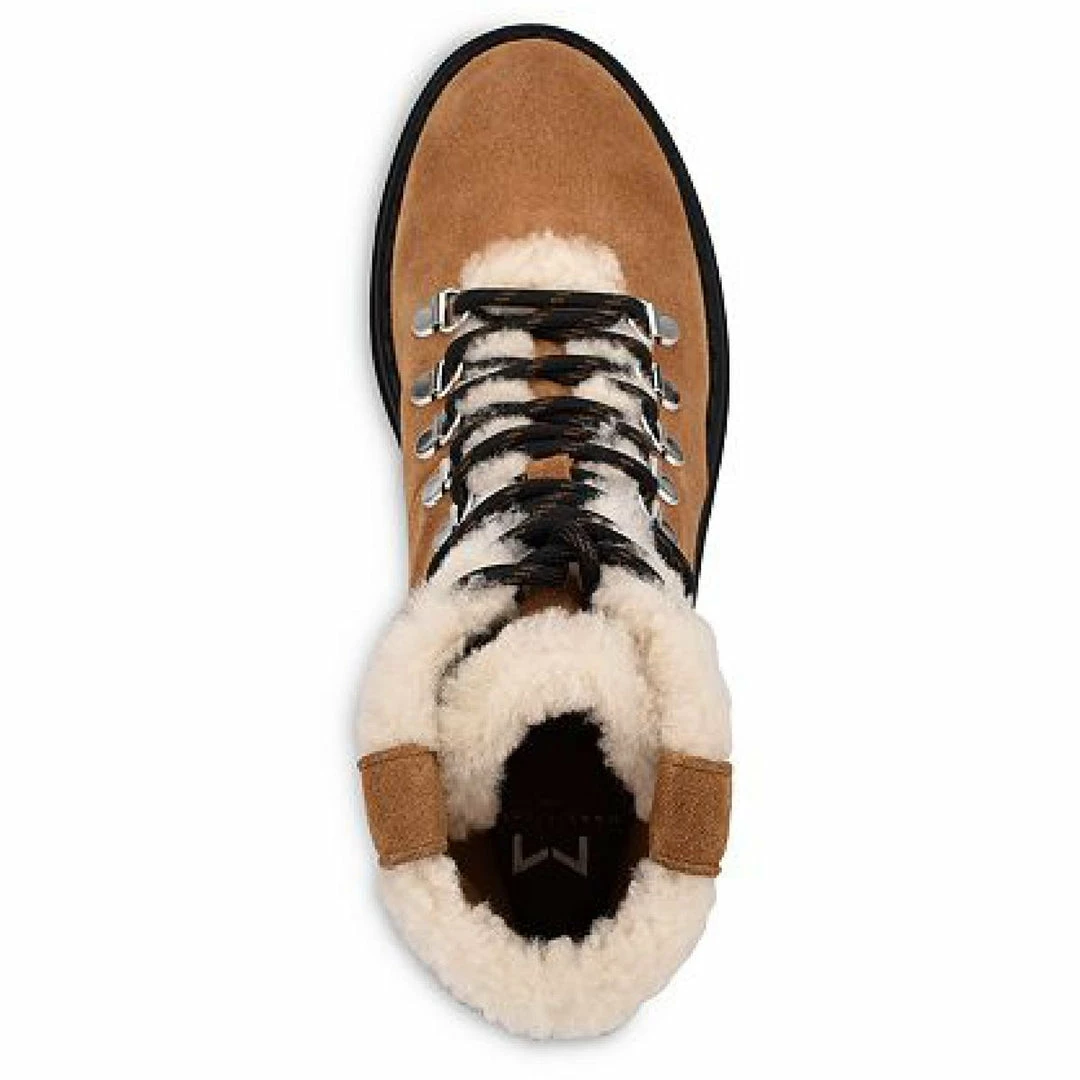 Marc Fisher LTD Nalina Womens Lugged Sole Ankle Shearling Boots 5 Marc Fisher LTD Nalina Womens Lugged Sole Ankle Shearling Boots - Image 3