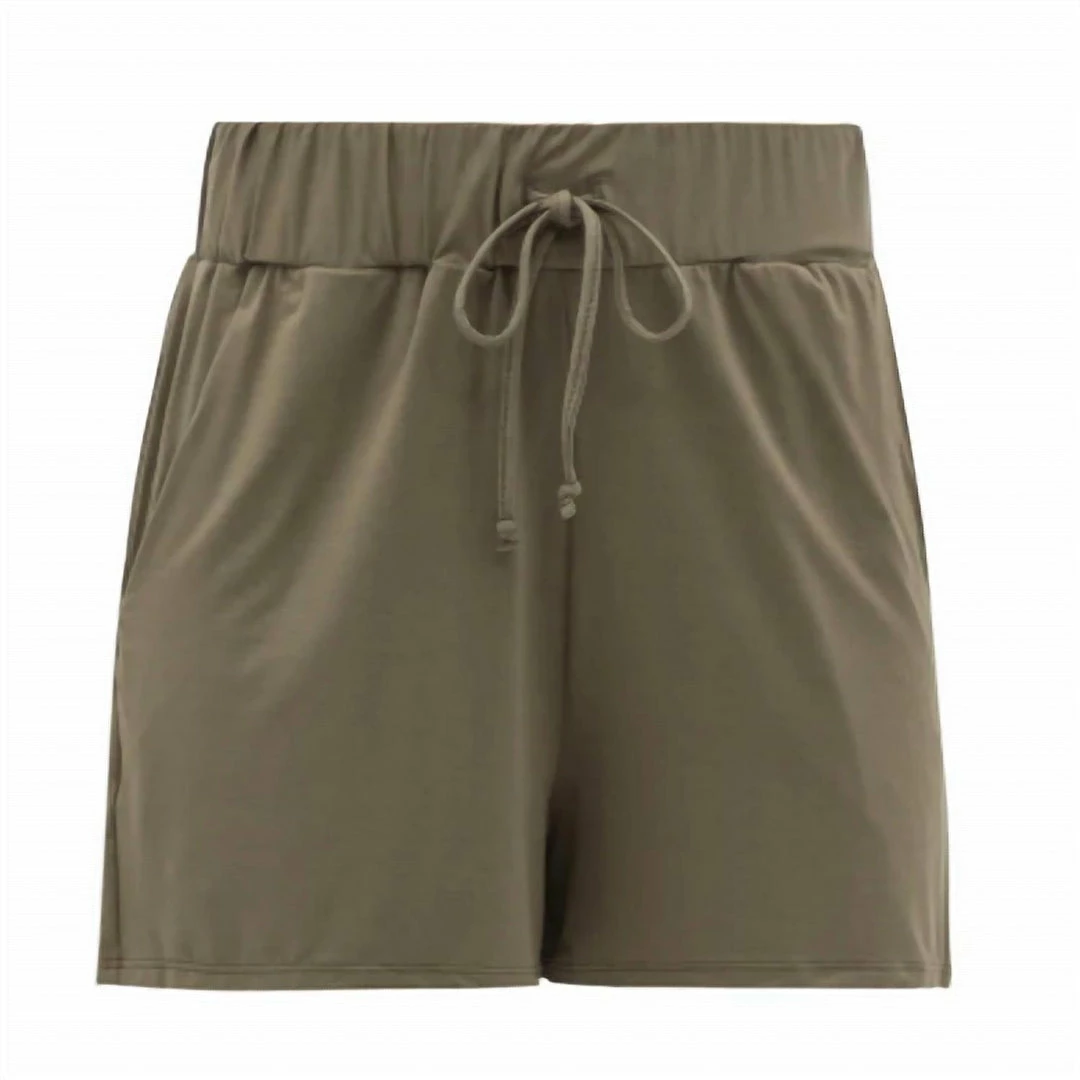 Commando women Butter Shorts in Basil 4 Commando women Butter Shorts in Basil - Image 2